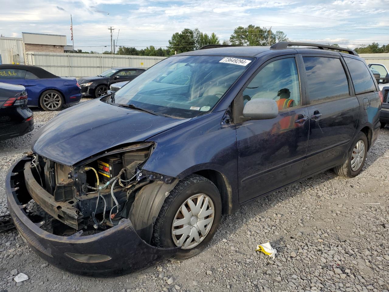 2007 Toyota Sienna VIN 5TDZK23C57S031089