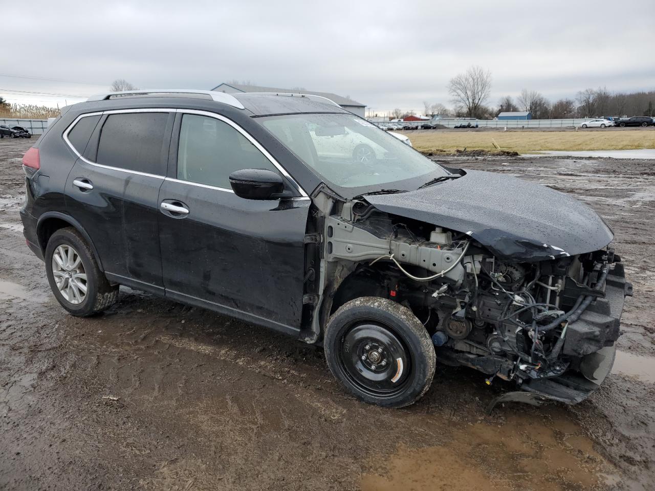 2018 Nissan Rogue VIN KNMAT2MV5JP599855 Copart auction photo, front end / rear end damage thumbnail 4