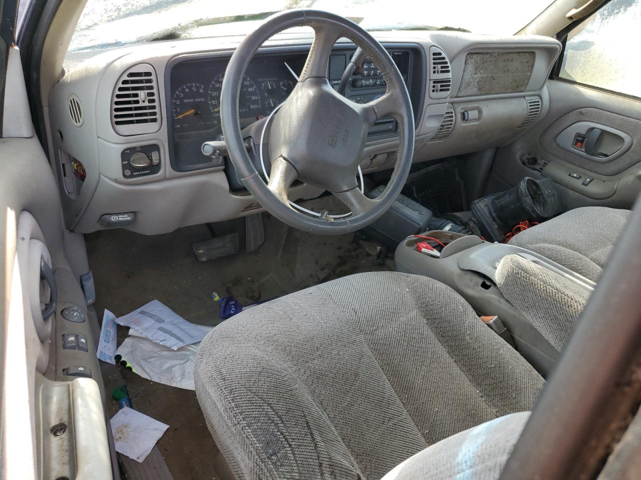 1999 GMC Sierra VIN 1GTEK19R4XR503222 Copart auction photo, rear end / minor dent/scratches damage thumbnail 8