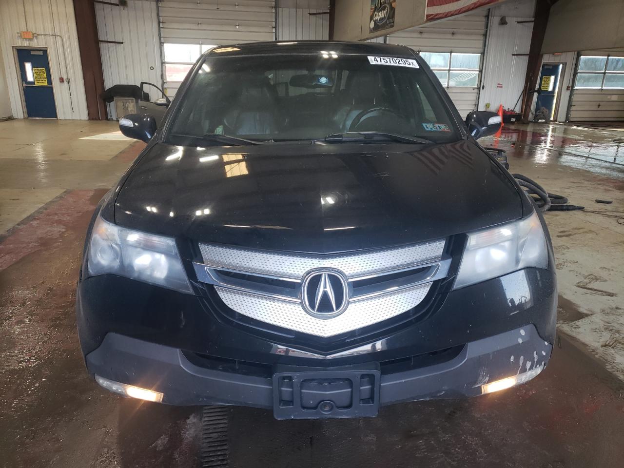2008 Acura MDX VIN 2HNYD282X8H555466 Copart auction photo, front end damage thumbnail 5