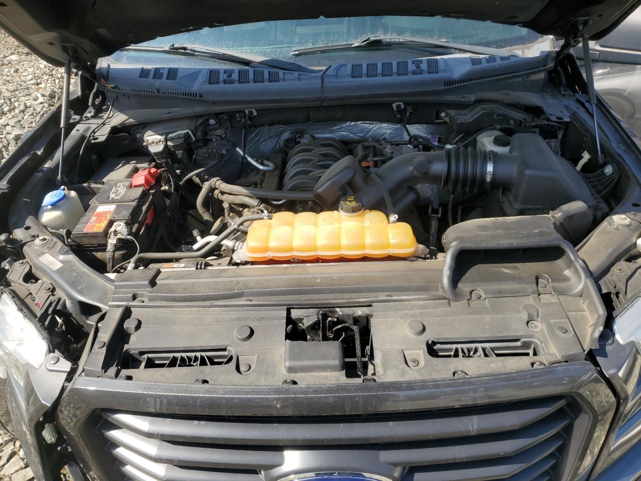 2016 Ford F-150 VIN 1FTFW1EF5GFA68734 Copart auction photo, front end / undercarriage damage thumbnail 11