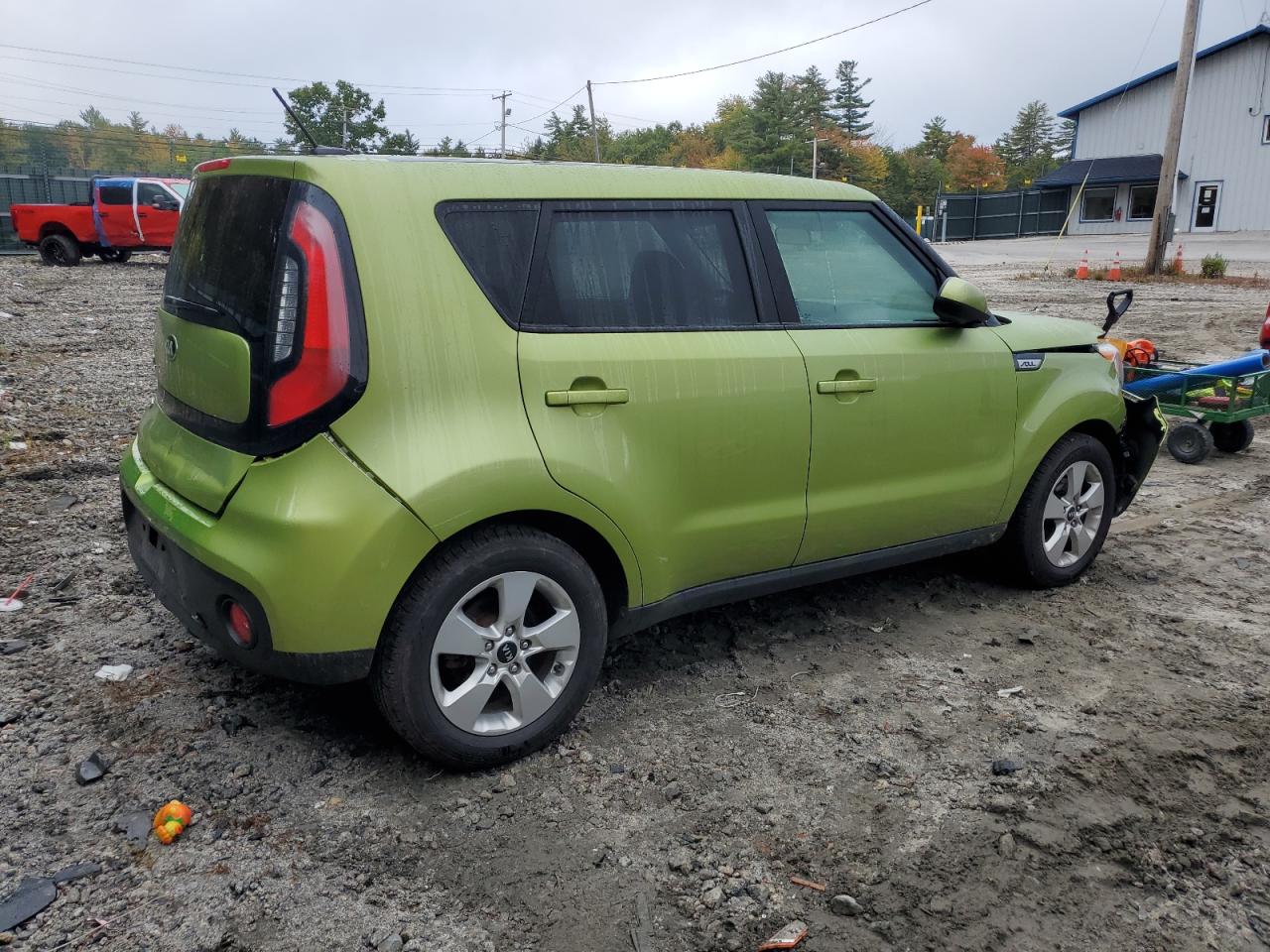 2018 KIA Soul VIN KNDJN2A25J7894605 Copart auction photo, front end / minor dent/scratches damage thumbnail 3
