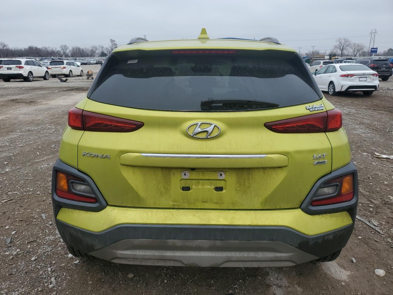 2019 Hyundai Kona VIN KM8K3CA53KU246155 Copart auction photo, front end / minor dent/scratches damage thumbnail 6