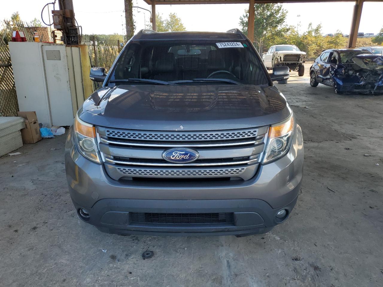 2013 Ford Explorer VIN 1FM5K8F82DGB11492 Copart auction photo, side damage thumbnail 5