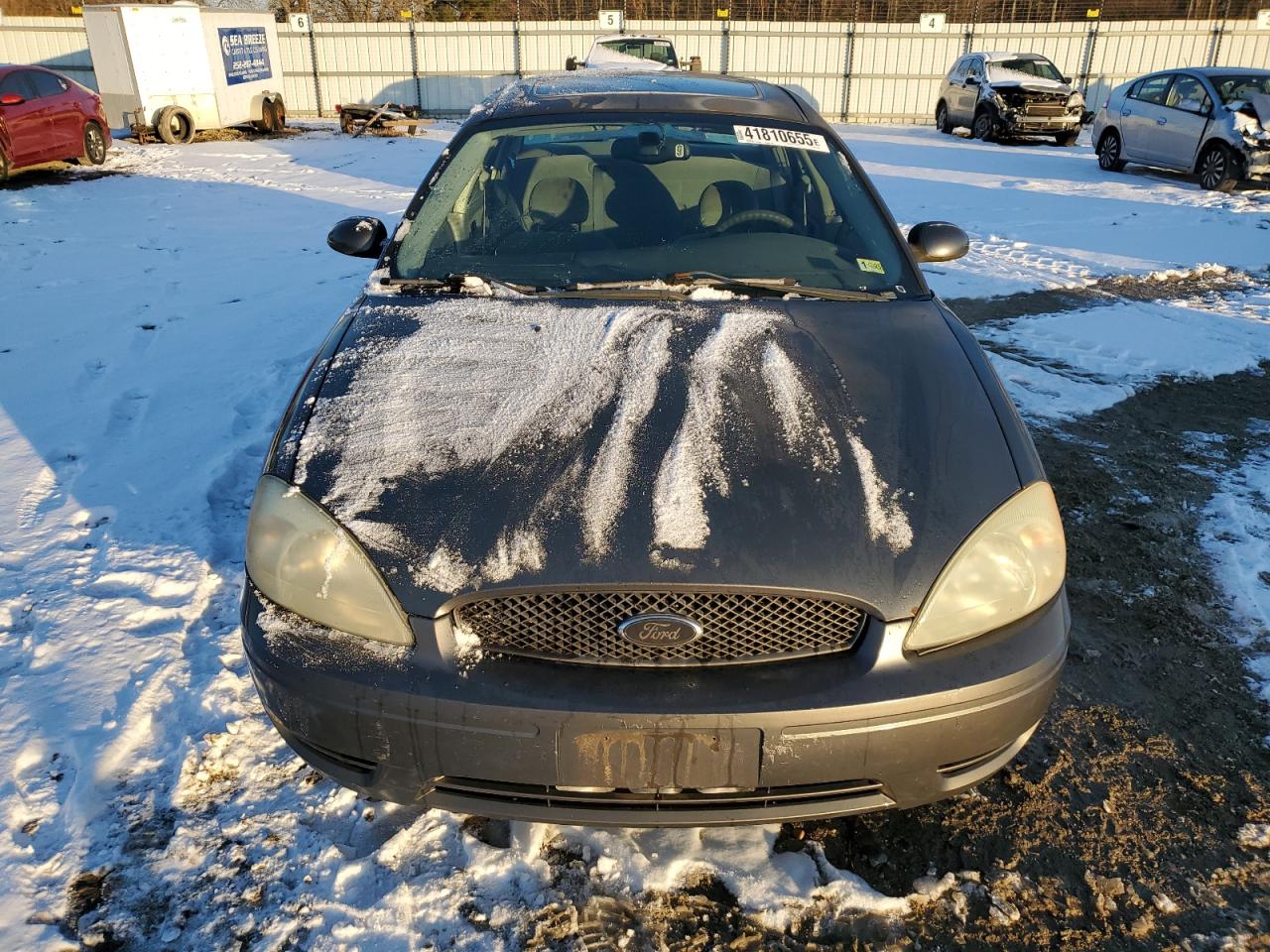 2004 Ford Taurus VIN 1FAFP55U64A107901 Copart auction photo, side damage thumbnail 5
