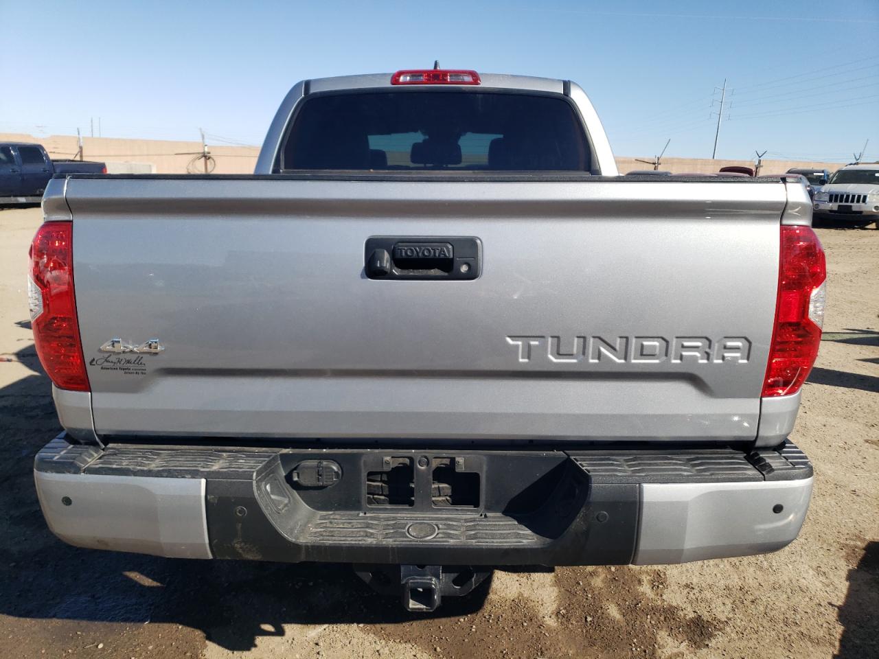 2021 Toyota Tundra VIN 5TFAY5F13MX009072 Copart auction photo, front end / side damage thumbnail 6