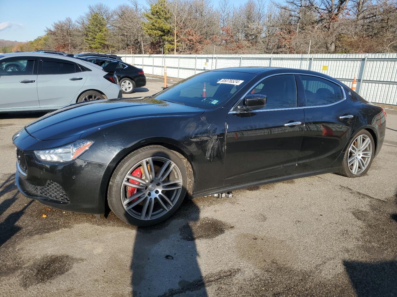 2015 Maserati Ghibli VIN ZAM57RTA6F1138196 - Copart auction photo