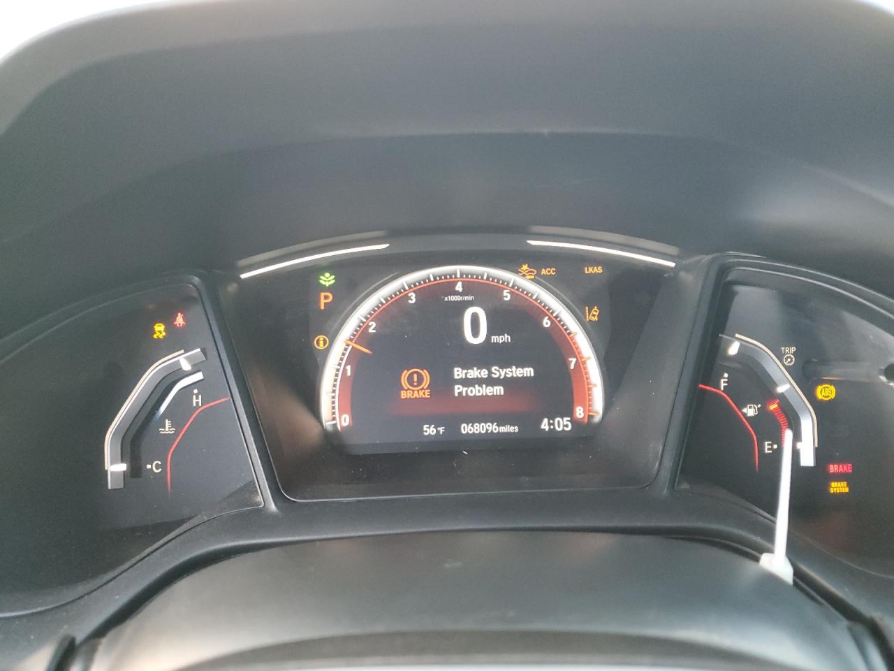 2021 Honda Civic VIN SHHFK7H46MU424647 Copart auction photo, rear end damage thumbnail 9
