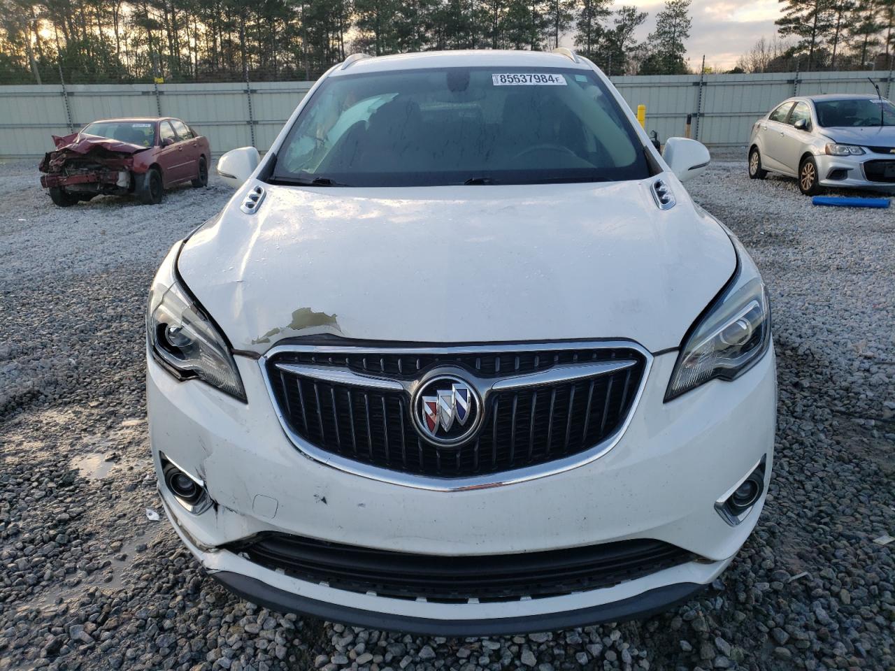 2019 Buick Envision VIN LRBFXCSA6KD002214 Copart auction photo, front end damage thumbnail 5