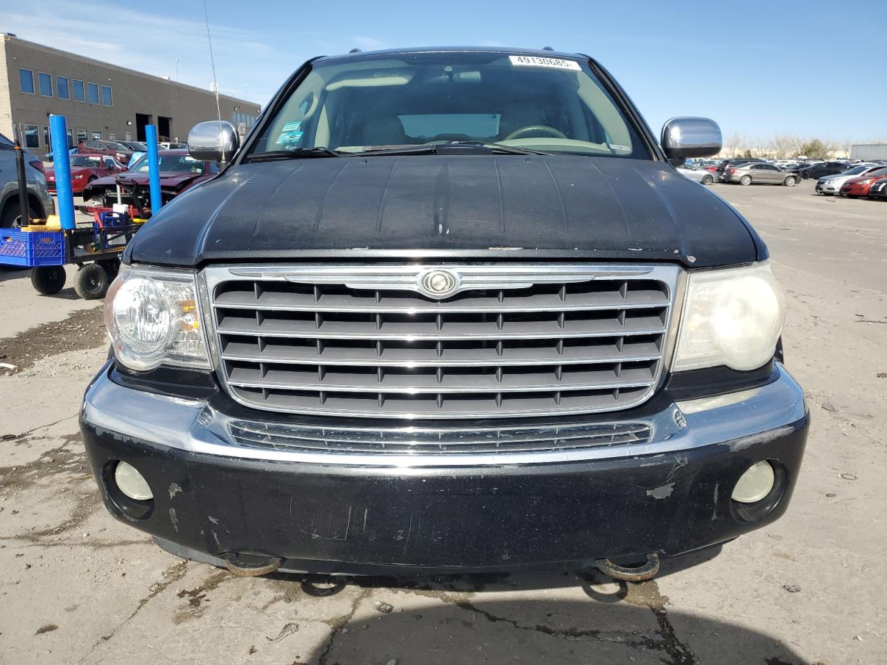 2008 Chrysler Aspen VIN 1A8HW58278F133733 Copart auction photo, front end / hail damage thumbnail 5