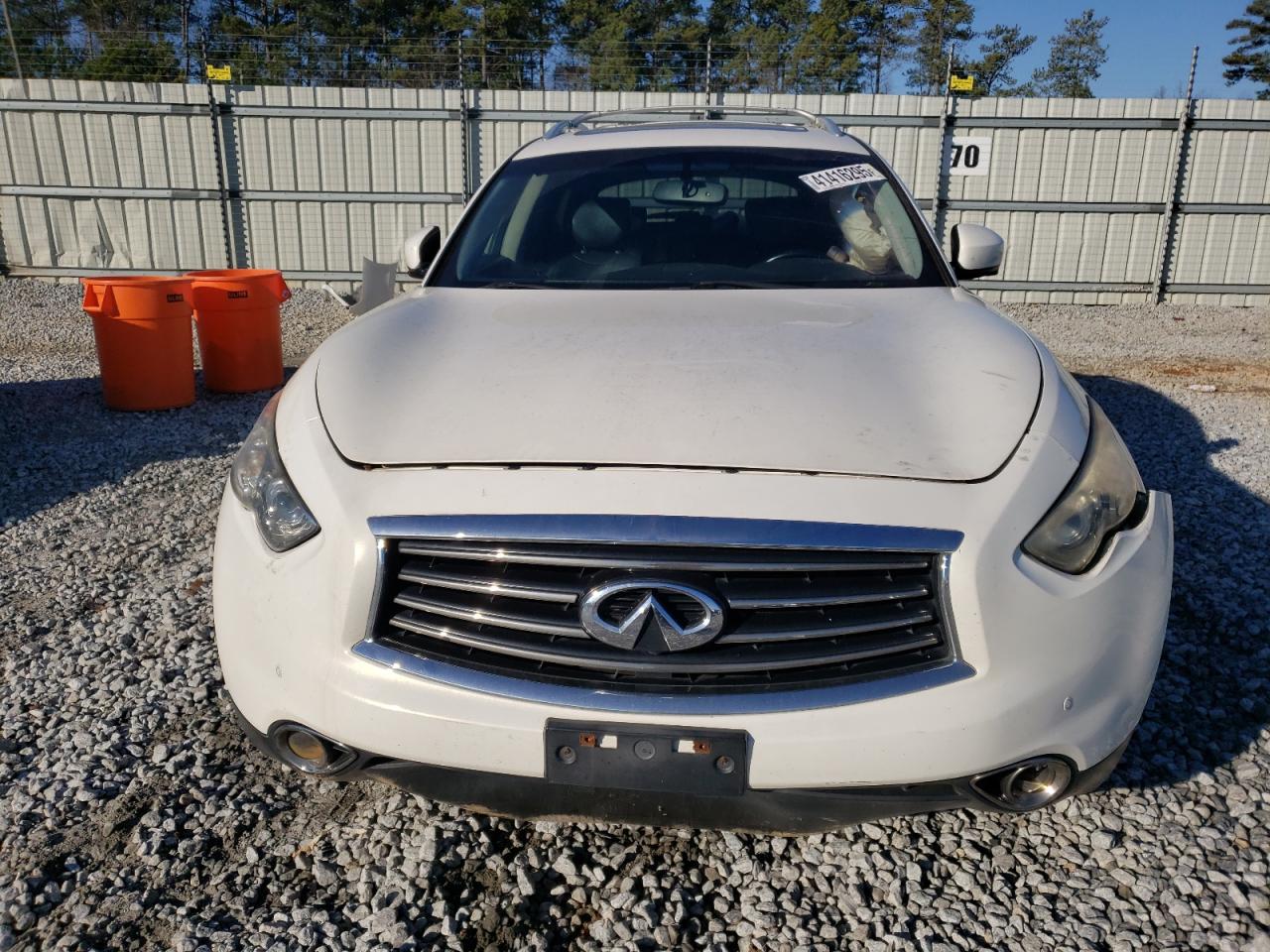 2012 Infiniti FX VIN JN8AS1MWXCM154204 Copart auction photo, all over damage thumbnail 5