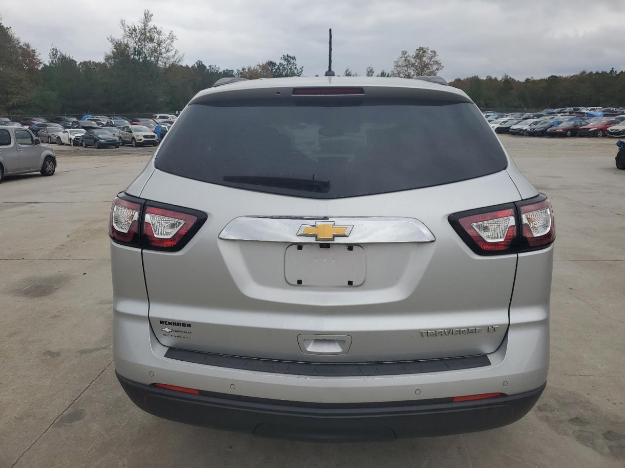 2013 Chevrolet Traverse VIN 1GNKRGKD3DJ257815 Copart auction photo, front end damage thumbnail 6