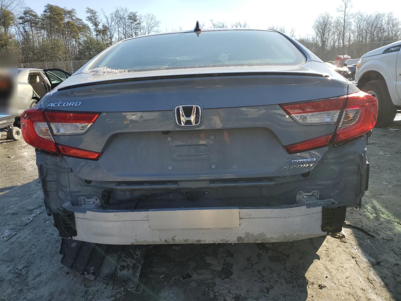 2022 Honda Accord VIN 1HGCV3F29NA000896 Copart auction photo, front end / rear end damage thumbnail 6
