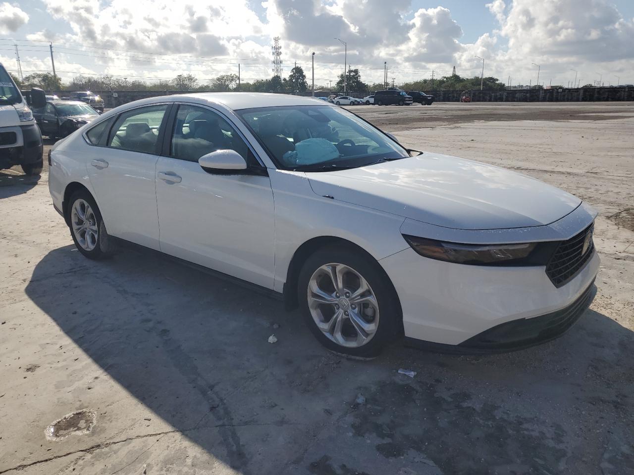 2024 Honda Accord VIN 1HGCY1F29RA050991 Copart auction photo, front end damage thumbnail 4