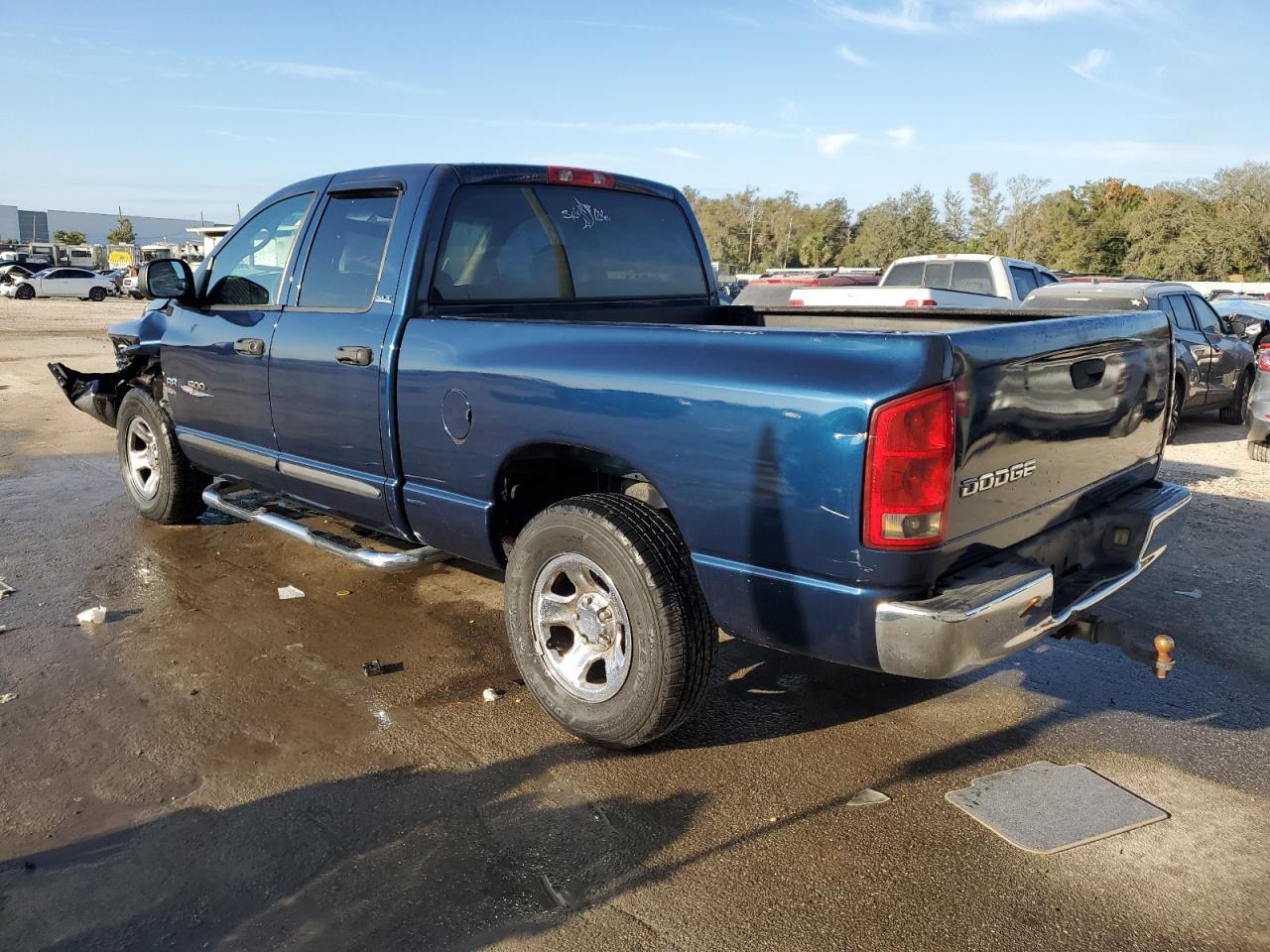 2002 Dodge RAM VIN 3D7HA18N62G110917 Copart auction photo, front end / side damage thumbnail 2