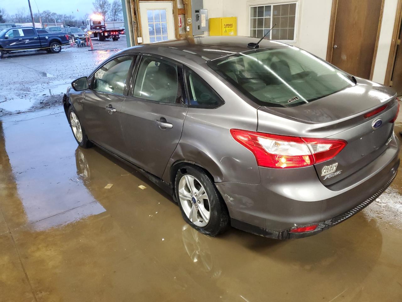2014 Ford Focus VIN 1FADP3F22EL280197 Copart auction photo, side damage thumbnail 2