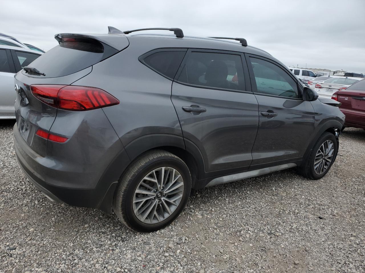 2020 Hyundai Tucson VIN KM8J33AL0LU161446 Copart auction photo, front end / undercarriage damage thumbnail 3