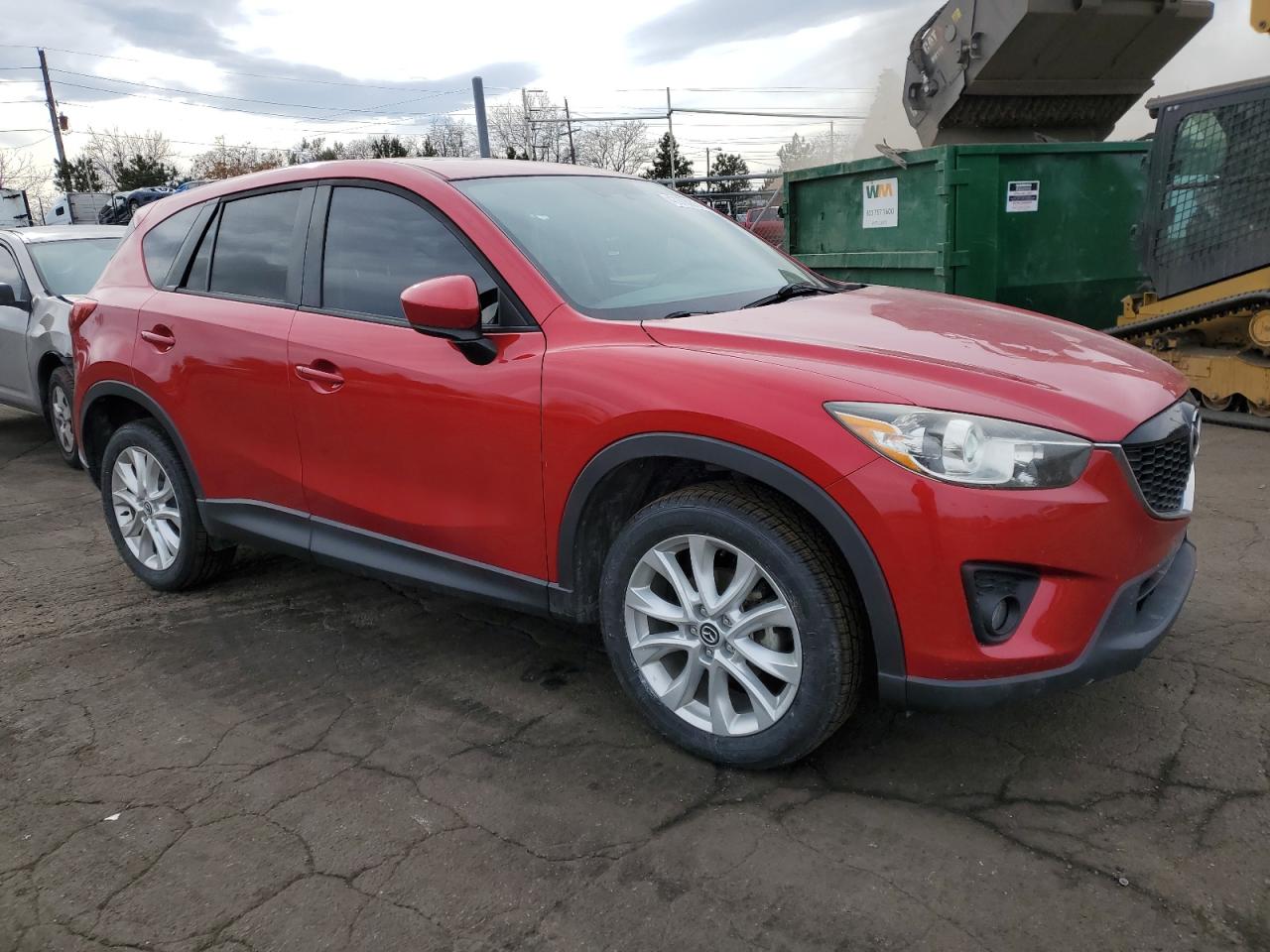 2014 Mazda CX-5 VIN JM3KE4DY5E0360896 Copart auction photo, side / hail damage thumbnail 4