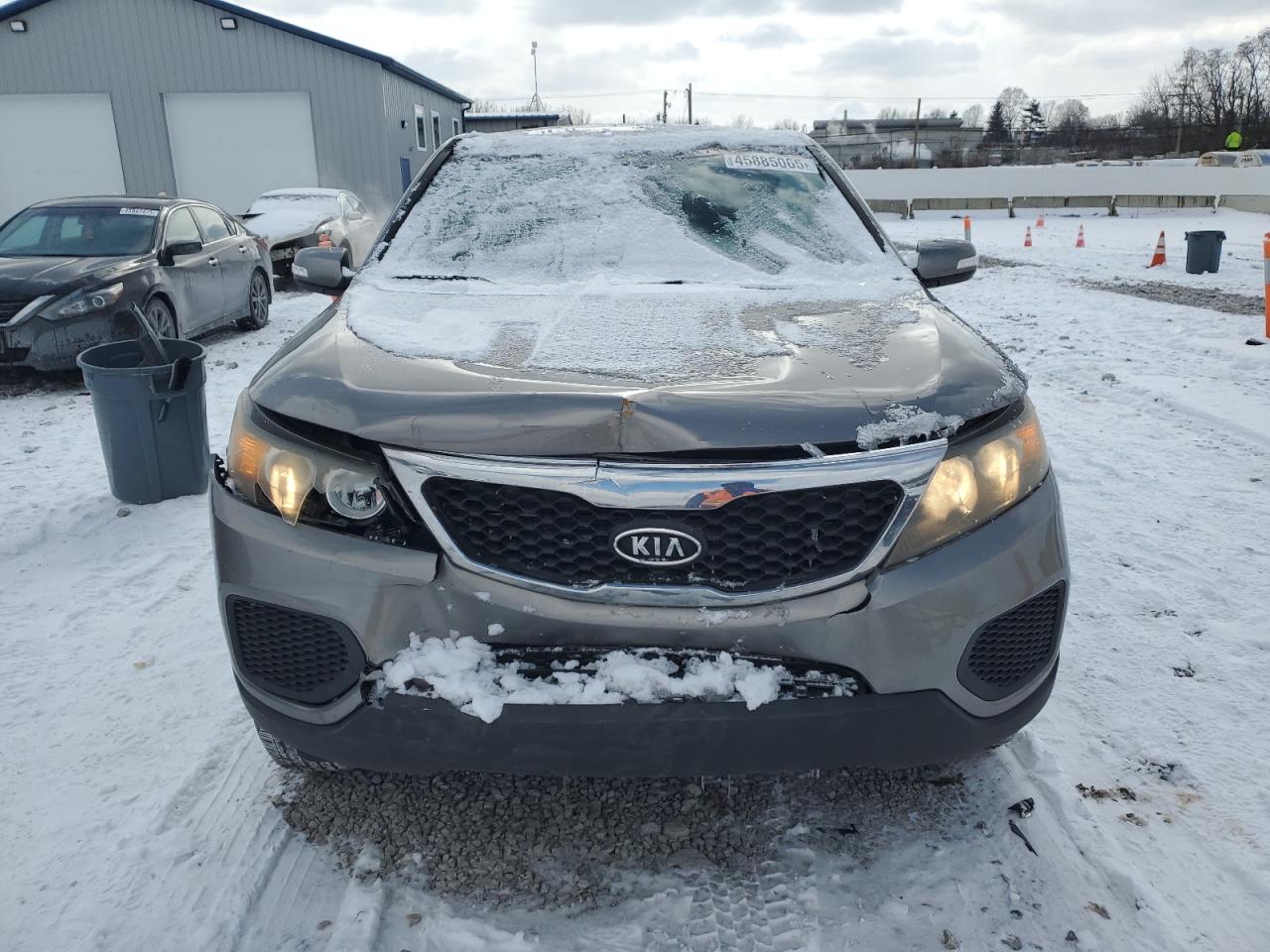 2012 KIA Sorento VIN 5XYKTCA67CG229892 Copart auction photo, front end / rear end damage thumbnail 5
