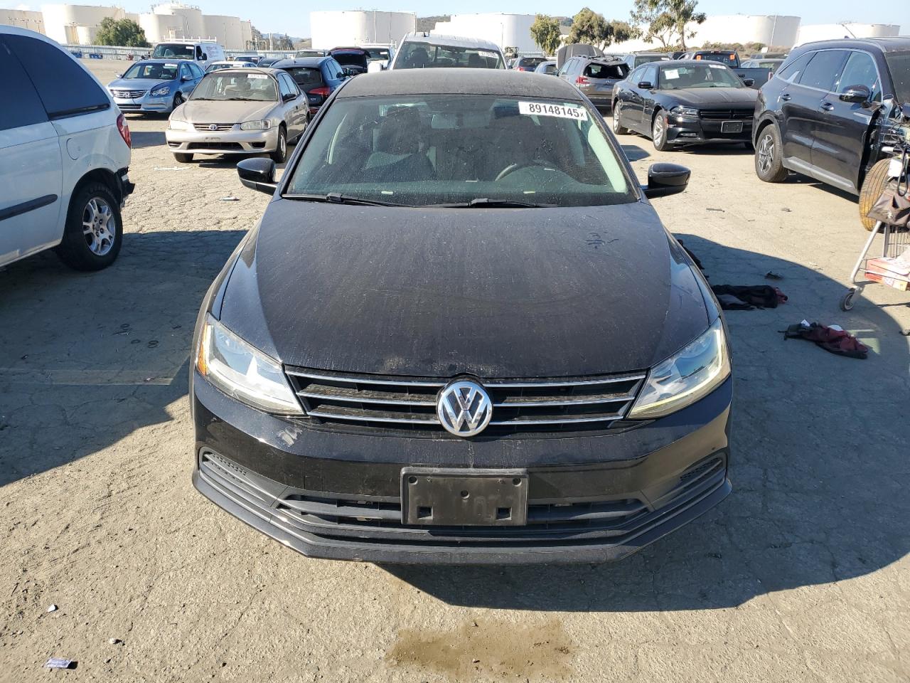 2017 Volkswagen Jetta VIN 3VW2B7AJ0HM214320 Copart auction photo, rear end damage thumbnail 5