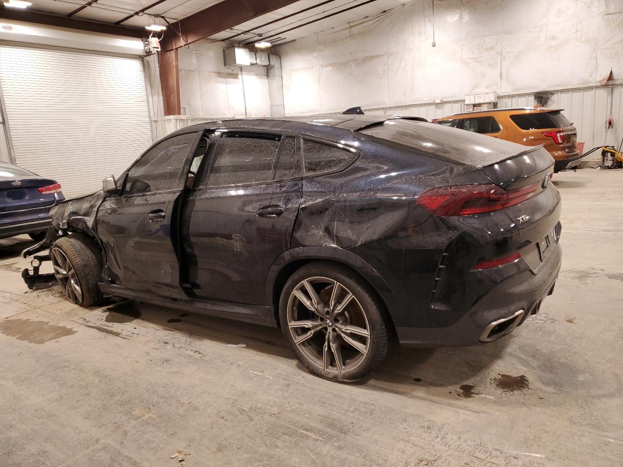 2021 BMW X6 VIN 5UXCY8C05M9E21862 Copart auction photo, all over damage thumbnail 2