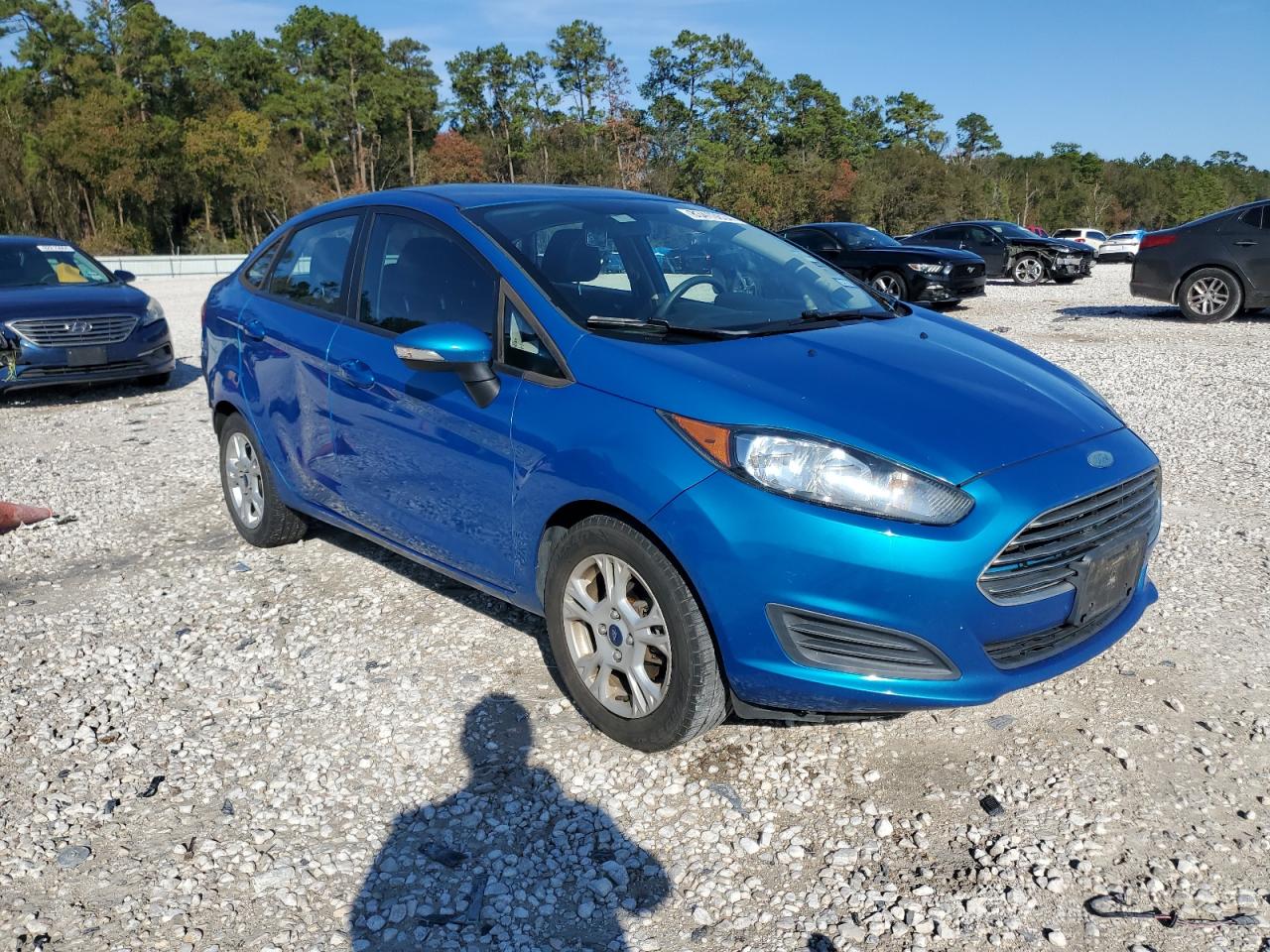 2015 Ford Fiesta VIN 3FADP4BJ1FM123375 Copart auction photo, rear end damage thumbnail 4
