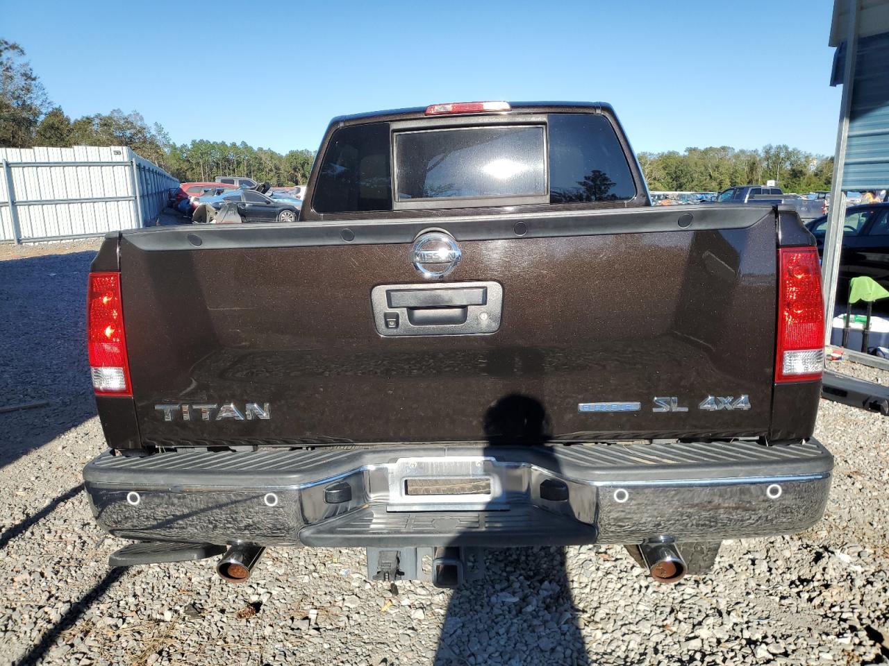 2014 Nissan Titan VIN 1N6BA0EC8EN502903 Copart auction photo, front end / undercarriage damage thumbnail 6