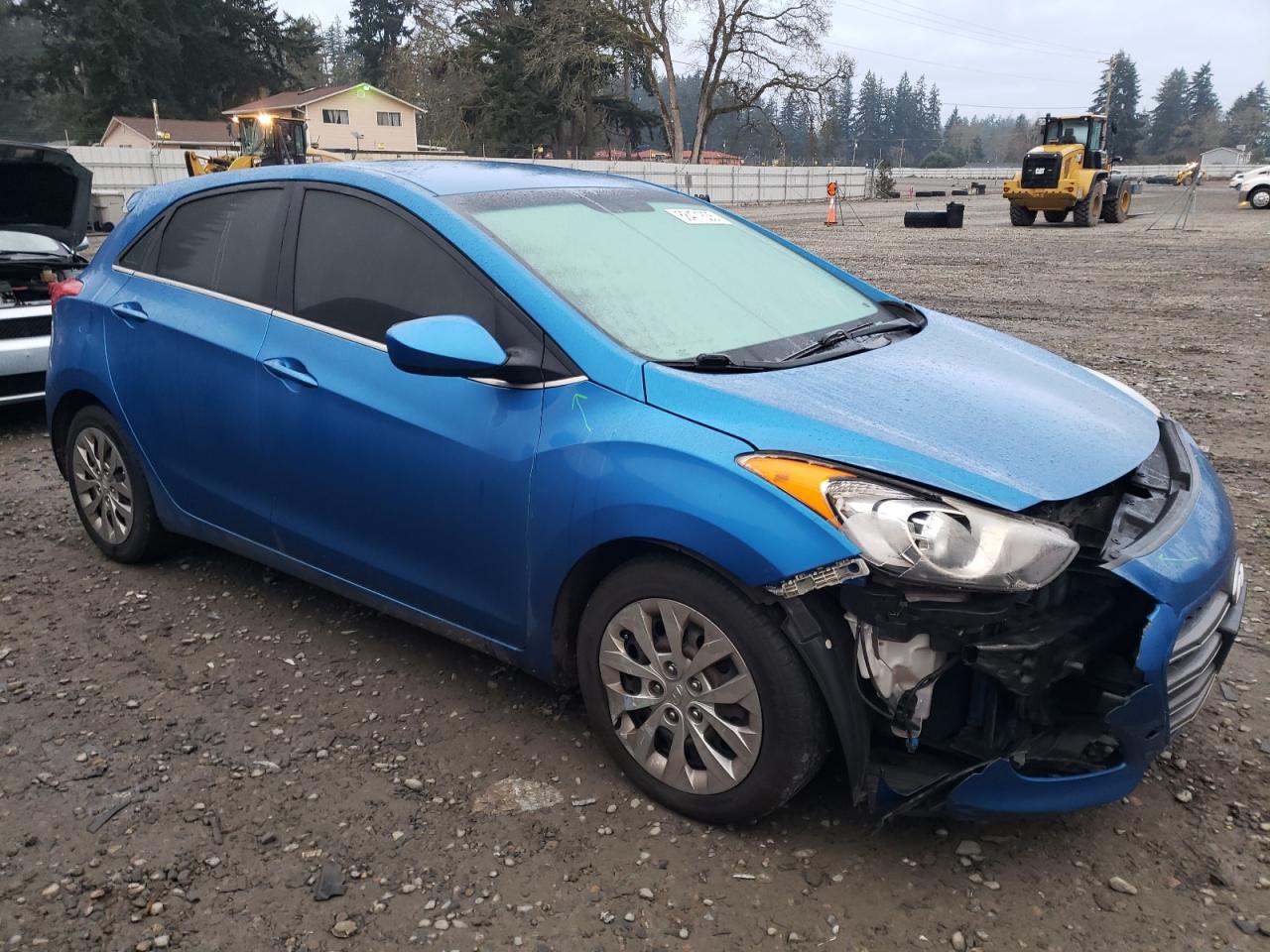 2017 Hyundai Elantra VIN KMHD35LH4HU356765 Copart auction photo, front end damage thumbnail 4
