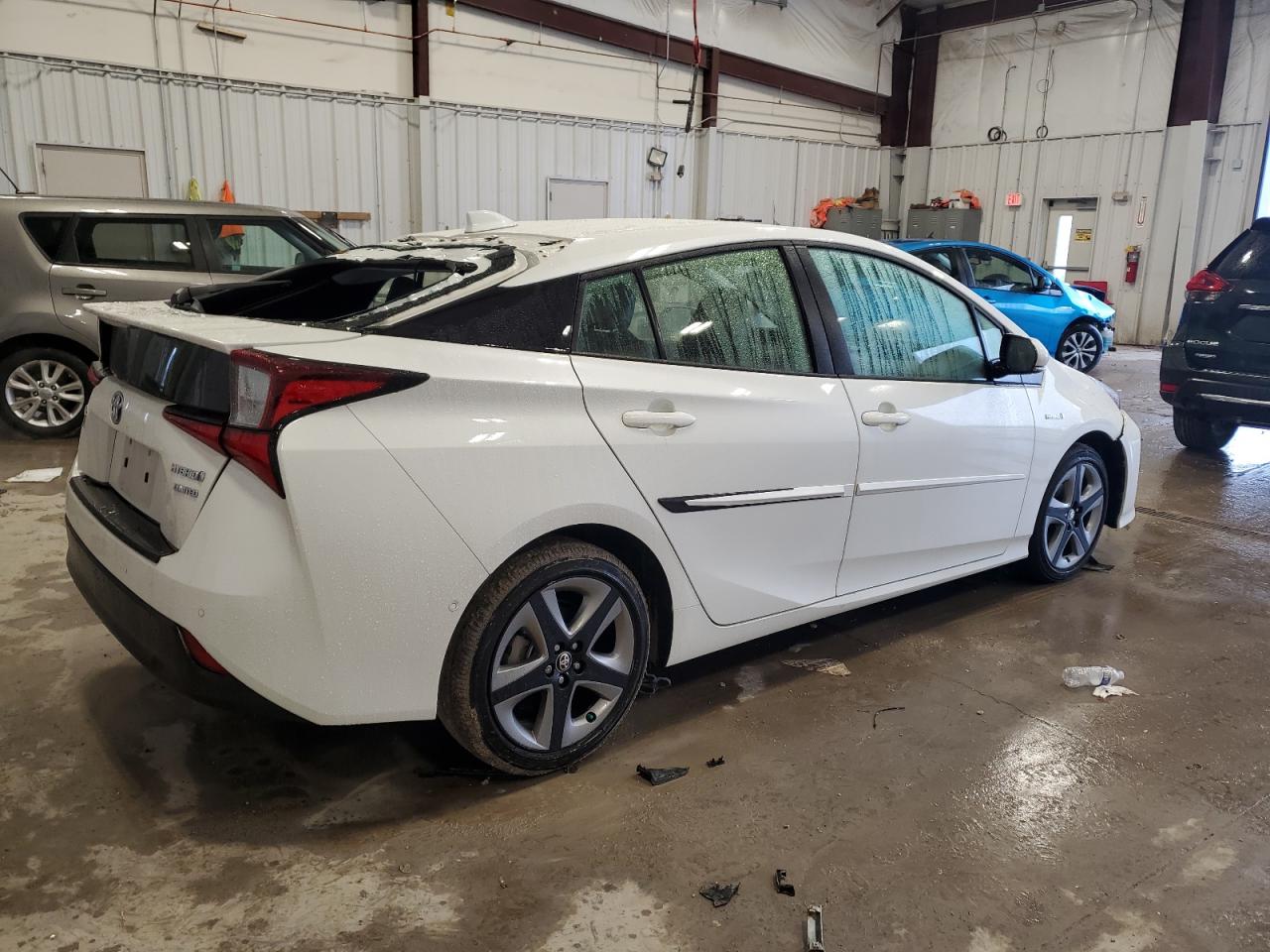 2020 Toyota Prius VIN JTDKARFU9L3106230 Copart auction photo, rear end damage thumbnail 3