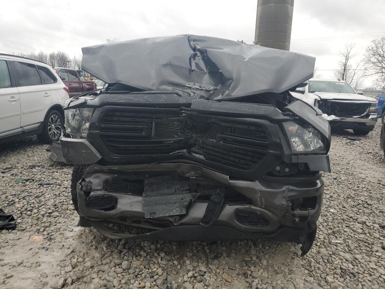 2021 RAM 1500 VIN 1C6RRFFG8MN627095 Copart auction photo, front end damage thumbnail 5