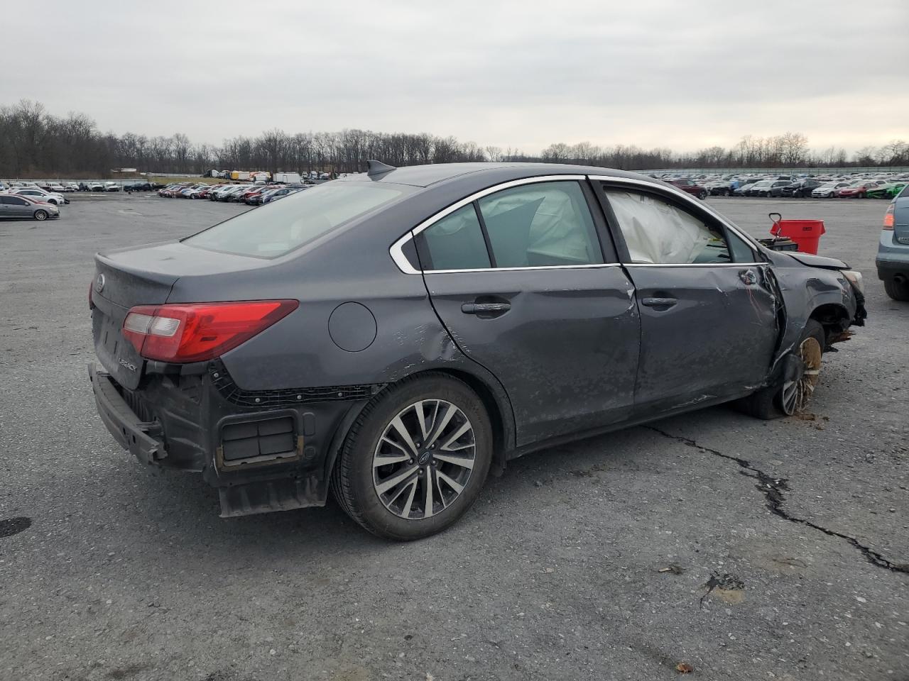 2018 Subaru Legacy VIN 4S3BNAC67J3015997 Copart auction photo, all over damage thumbnail 3