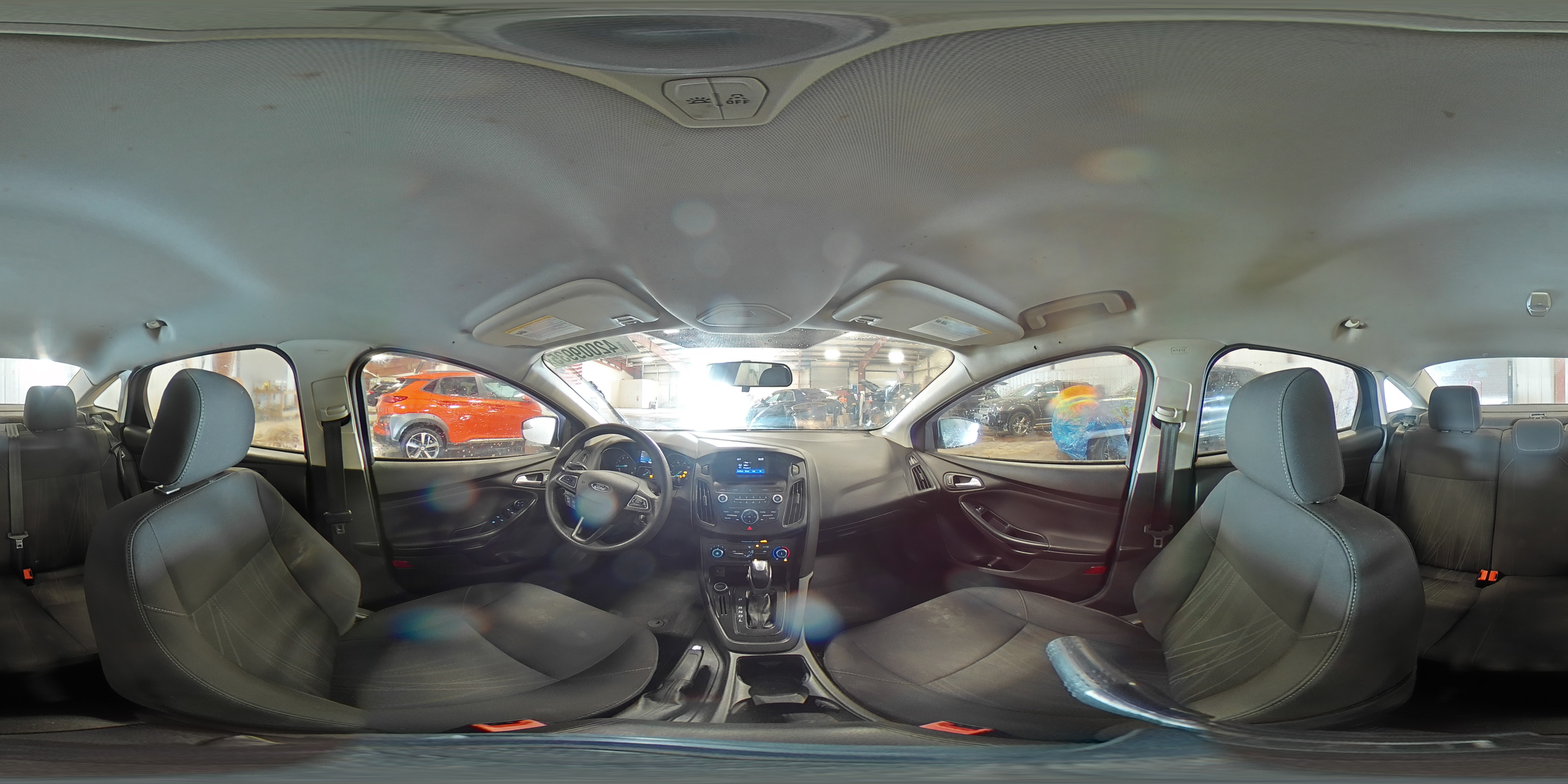 2016 Ford Focus VIN 1FADP3F23GL279031 Copart auction photo, front end damage thumbnail 13