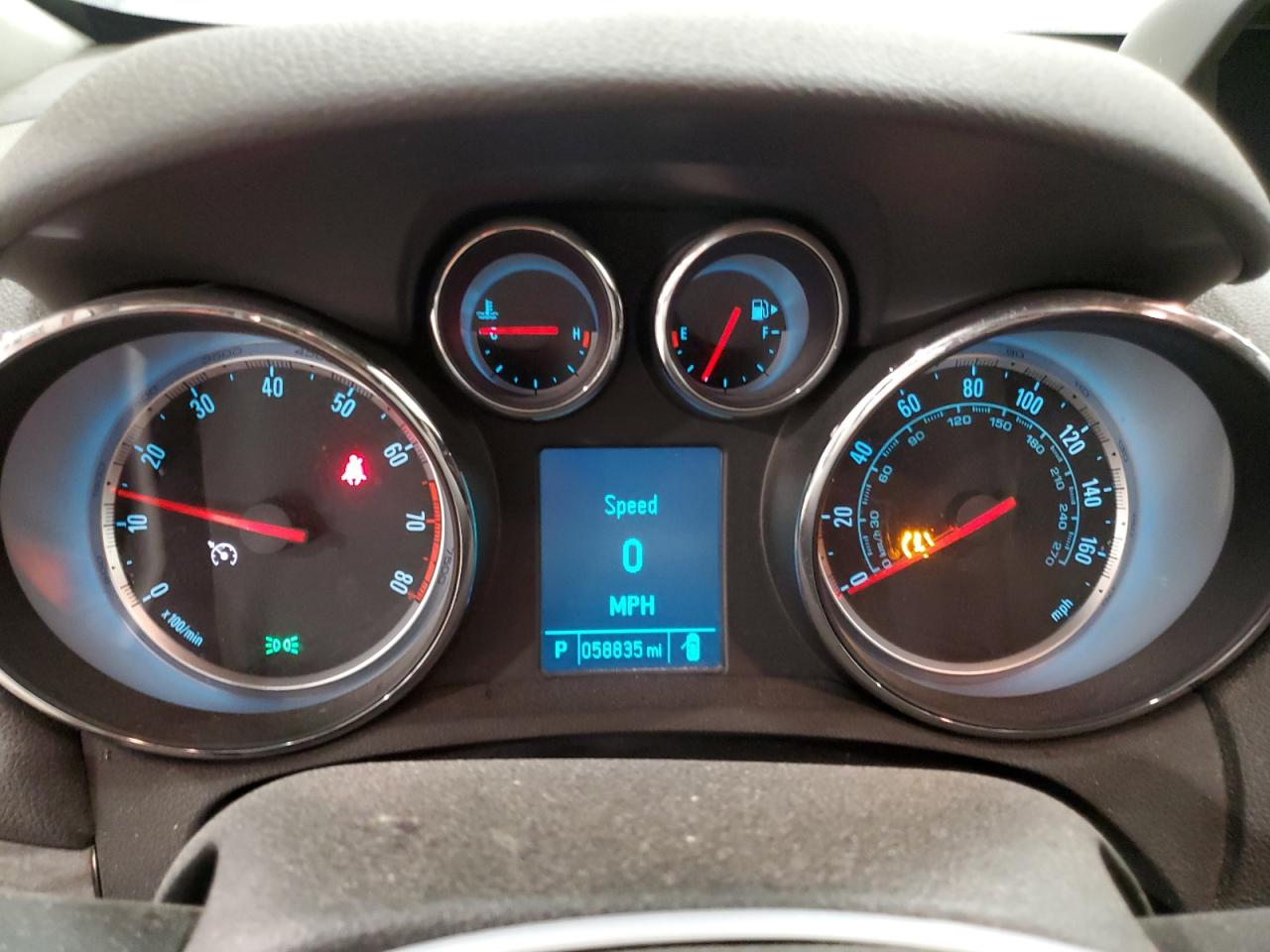 2015 Buick Encore VIN KL4CJGSB7FB155265 Copart auction photo, front end damage thumbnail 9