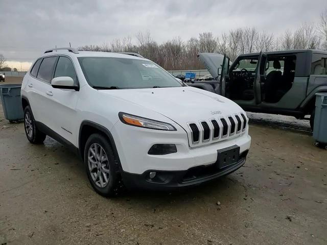 2018 Jeep Grand Cherokee VIN 1C4PJLLB2JD622877 Copart auction photo, front end / side damage thumbnail 11