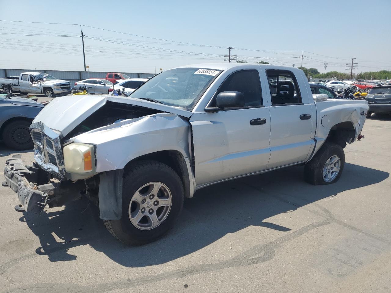 2007 Dodge Dakota VIN 1D7HW48P47S171560