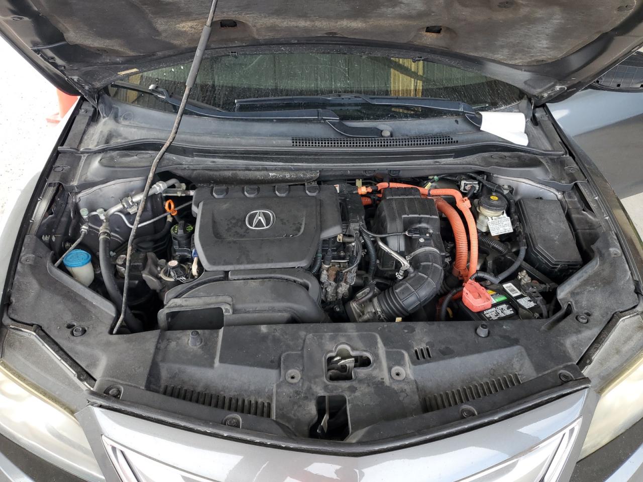 2013 Acura ILX VIN 19VDE3F75DE301474 Copart auction photo, mechanical damage thumbnail 11