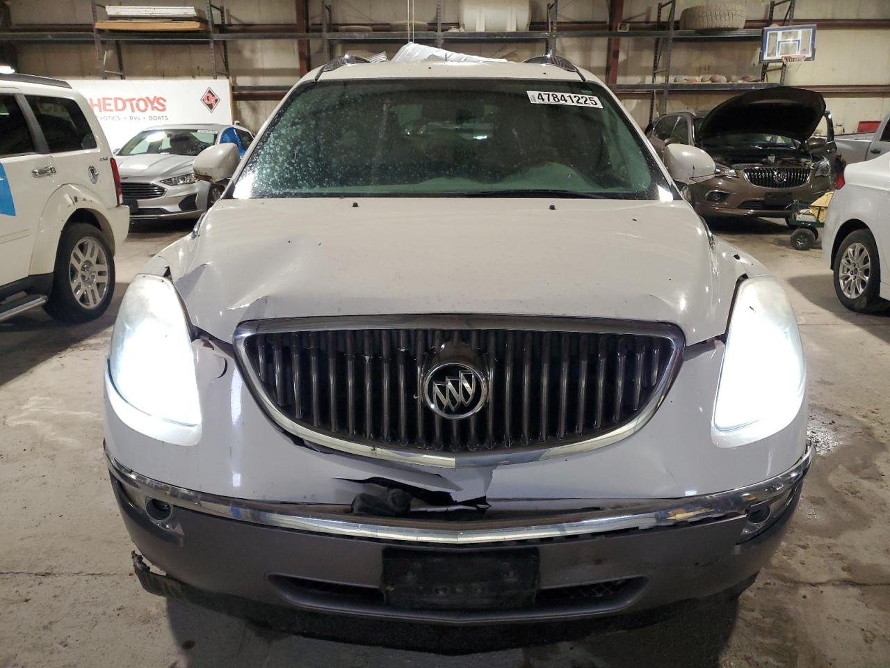 2012 Buick Enclave VIN 5GAKRCED0CJ358596 Copart auction photo, front end / minor dent/scratches damage thumbnail 5