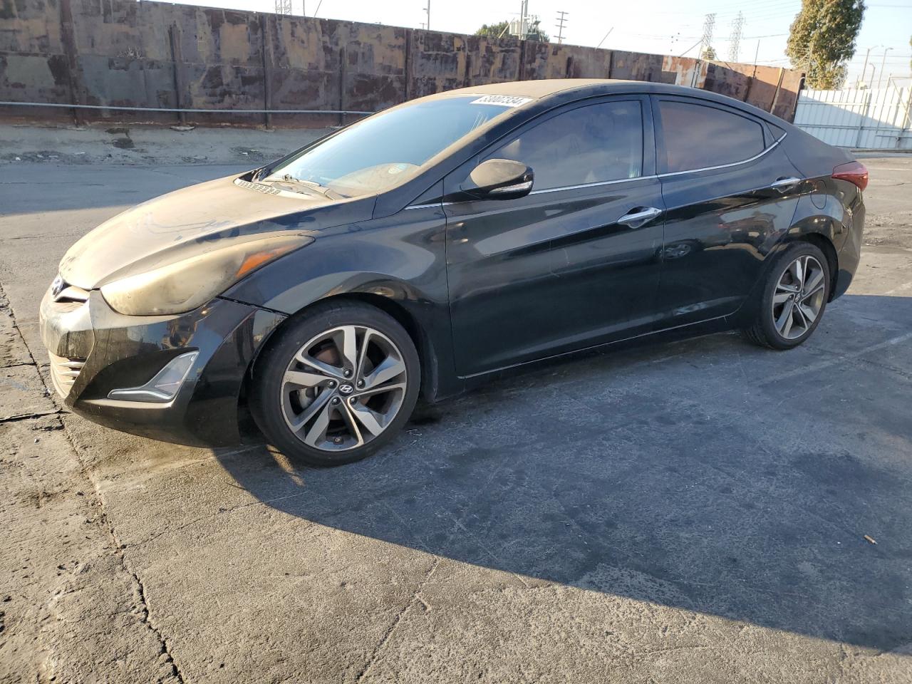 2014 Hyundai Elantra VIN 5NPDH4AE6EH455599