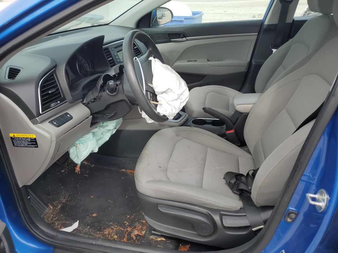2018 Hyundai Elantra VIN KMHD74LF3JU685704 Copart auction photo, front end damage thumbnail 7