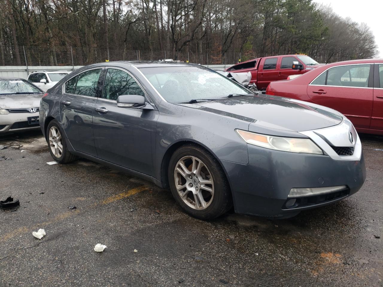 2010 Acura TL VIN 19UUA8F57AA025362 Copart auction photo, side damage thumbnail 4