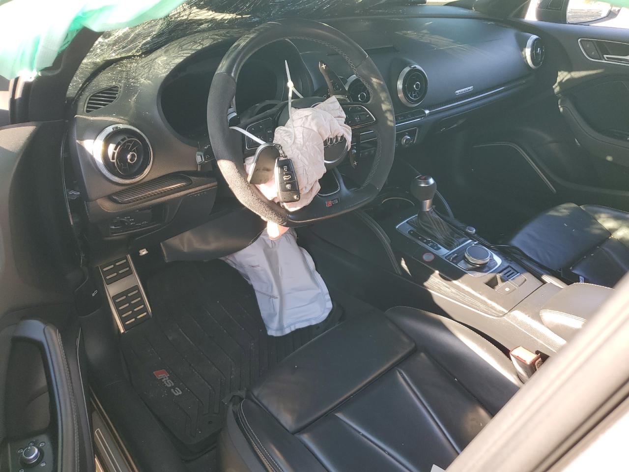 2019 Audi RS3 VIN WUABWGFF2KA900796 Copart auction photo, front end / side damage thumbnail 8