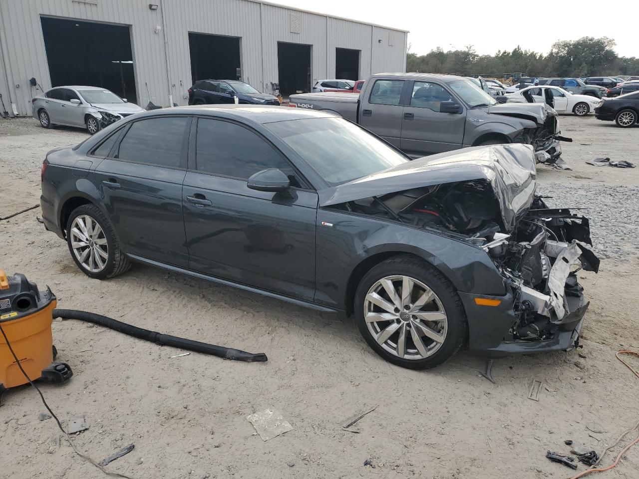 2018 Audi A4 VIN WAUKMAF45JA120902 Copart auction photo, front end damage thumbnail 4