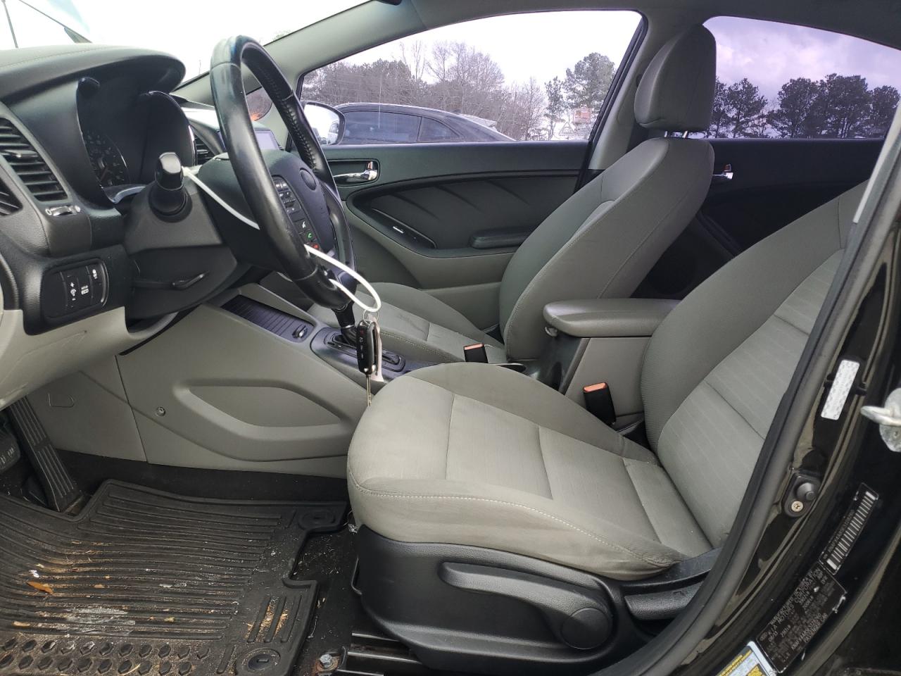 2014 KIA Forte VIN KNAFX4A85E5128260 Copart auction photo, vandalism / mechanical damage thumbnail 7