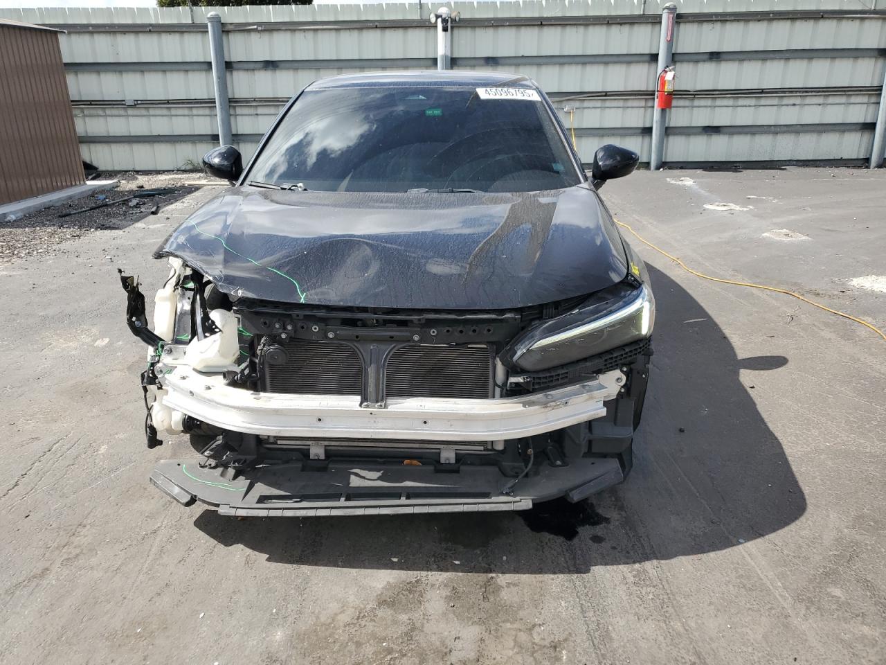 2022 Honda Civic VIN 2HGFE2F51NH547227 Copart auction photo, front end damage thumbnail 5