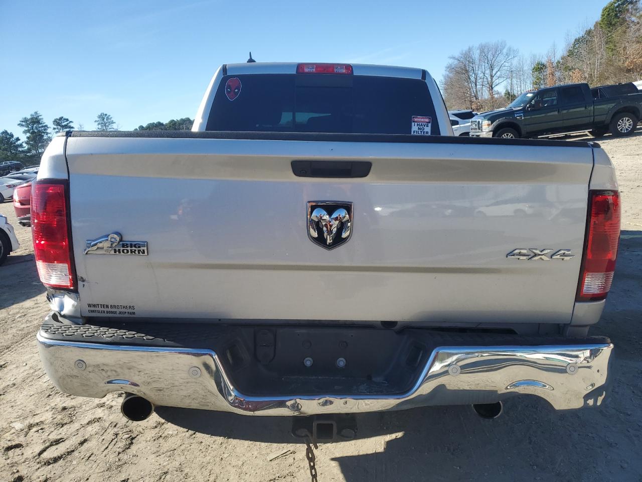 2019 RAM 1500 VIN 1C6RR7LT5KS526599 Copart auction photo, all over / undercarriage damage thumbnail 6