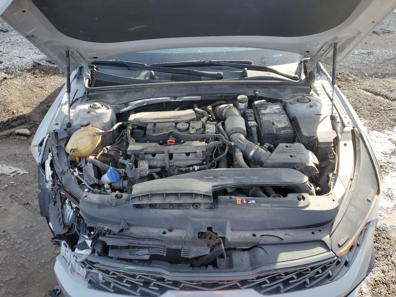 2021 KIA K5 VIN 5XXG64J21MG044484 Copart auction photo, front end / rear end damage thumbnail 11