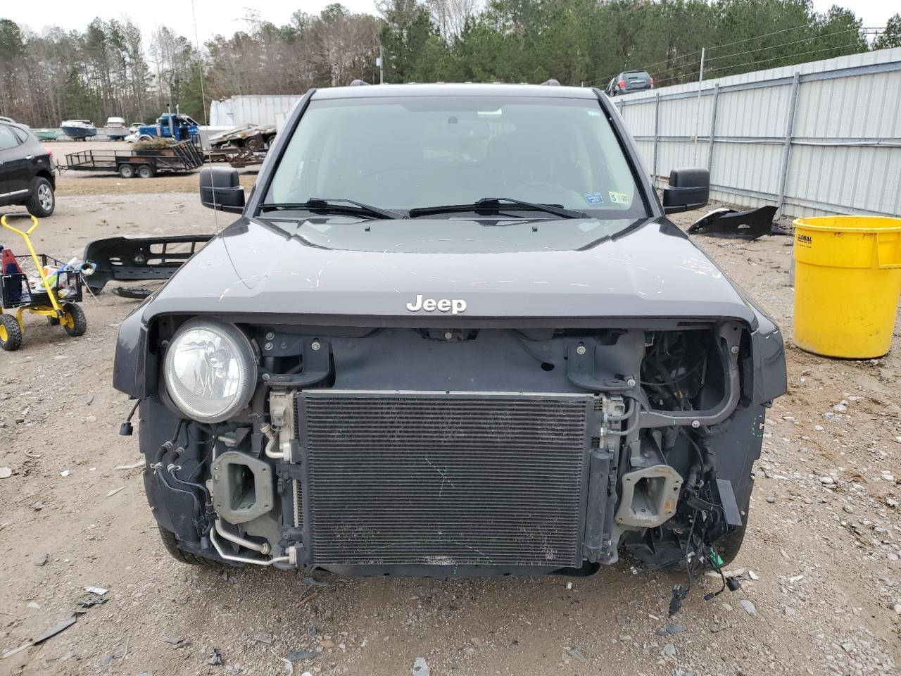 2017 Jeep Liberty (Patriot) VIN 1C4NJPFA0HD189894 Copart auction photo, front end damage thumbnail 5