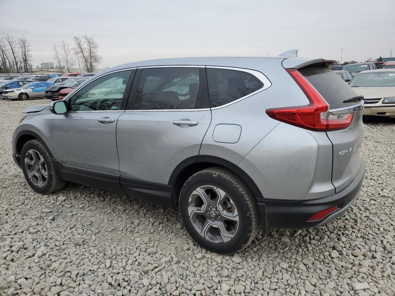 2019 Honda CR-V VIN 7FARW2H82KE032839 Copart auction photo, front end / side damage thumbnail 2