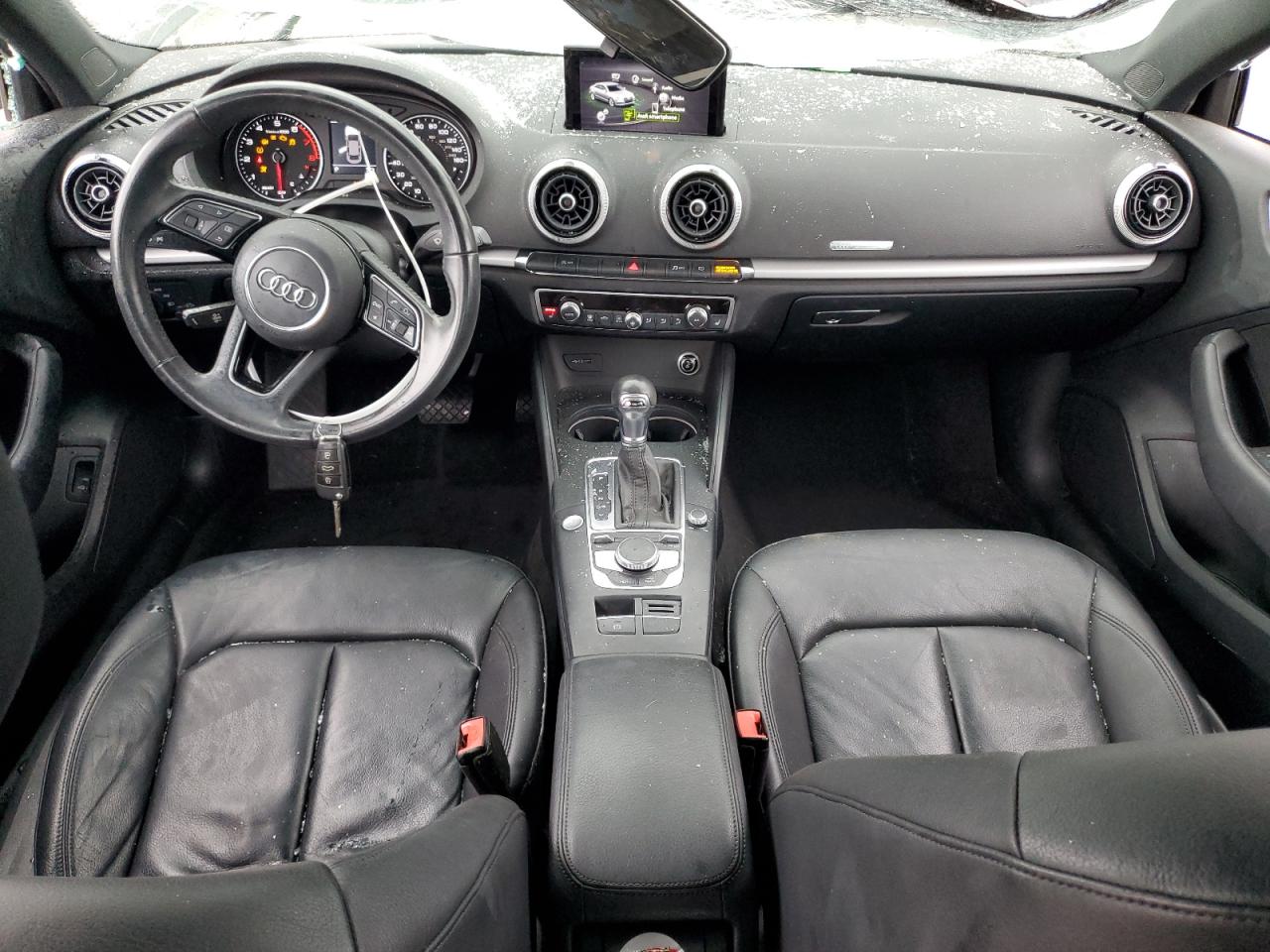 2018 Audi A3 VIN WAUAUGFF0J1069972 Copart auction photo, all over damage thumbnail 8