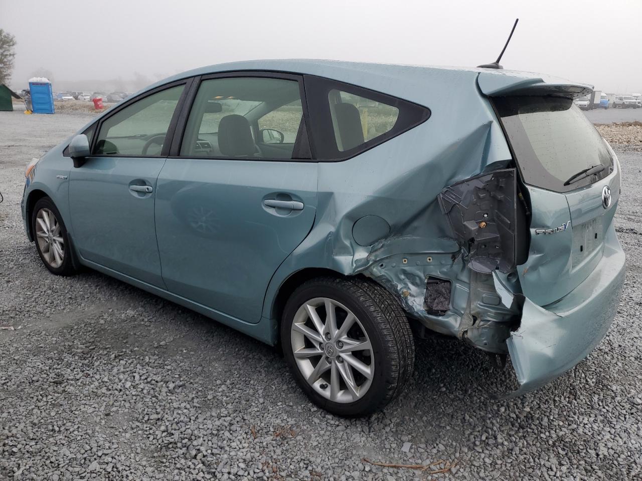 2013 Toyota Prius VIN JTDZN3EU1D3214490 Copart auction photo, rear end damage thumbnail 2